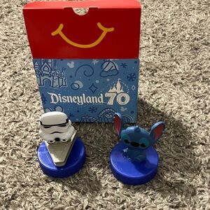 NEW McDonald’s Disneyland70 2025 Collector’s Happy Meal Toys Stormtrooper Stitch